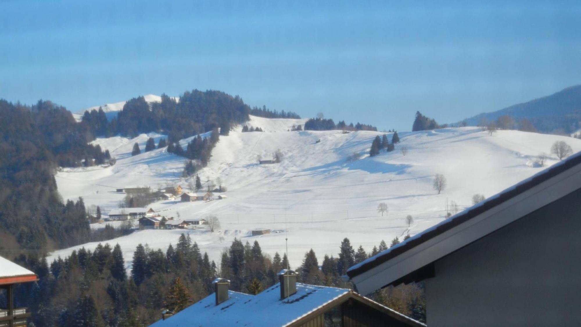 Fewo "Huendleblick" Oberstaufen/Steibis エクステリア 写真